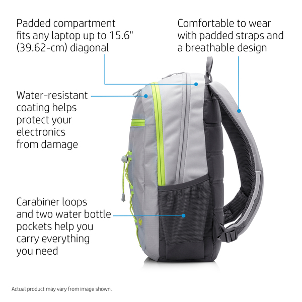 15.6 Active Grey Backpack