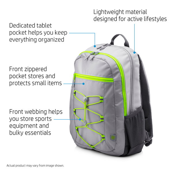 15.6 Active Grey Backpack