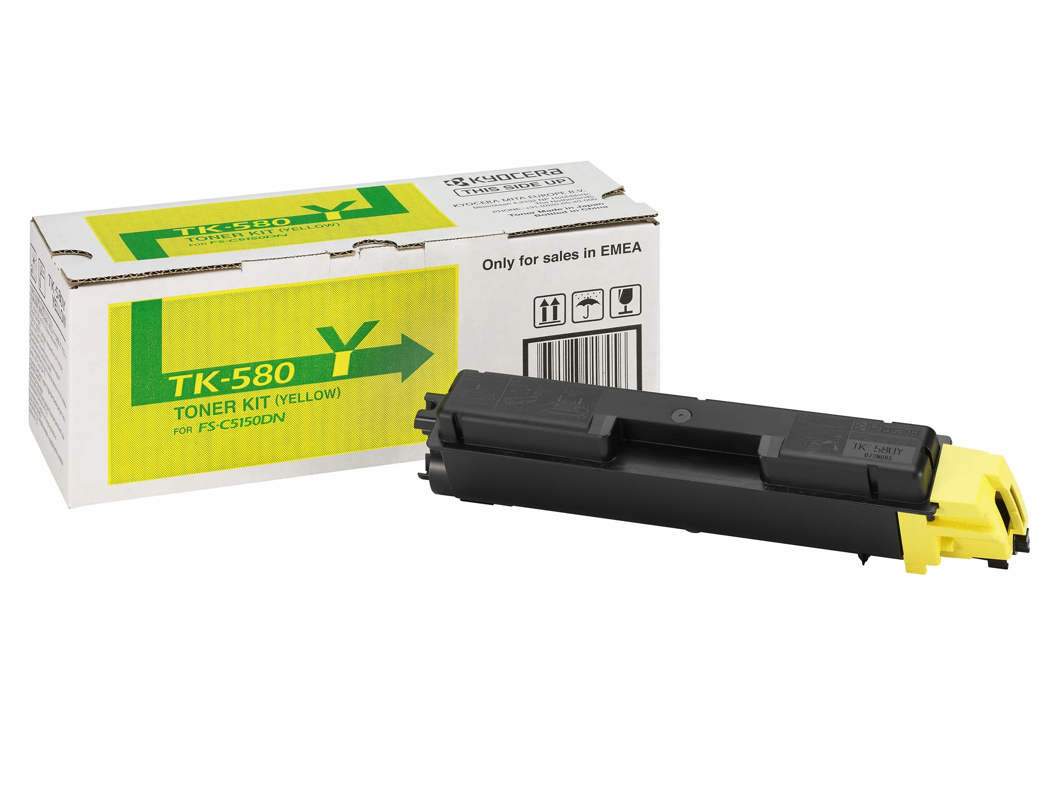 KYOCERA TK-580Y lasertoner, gul