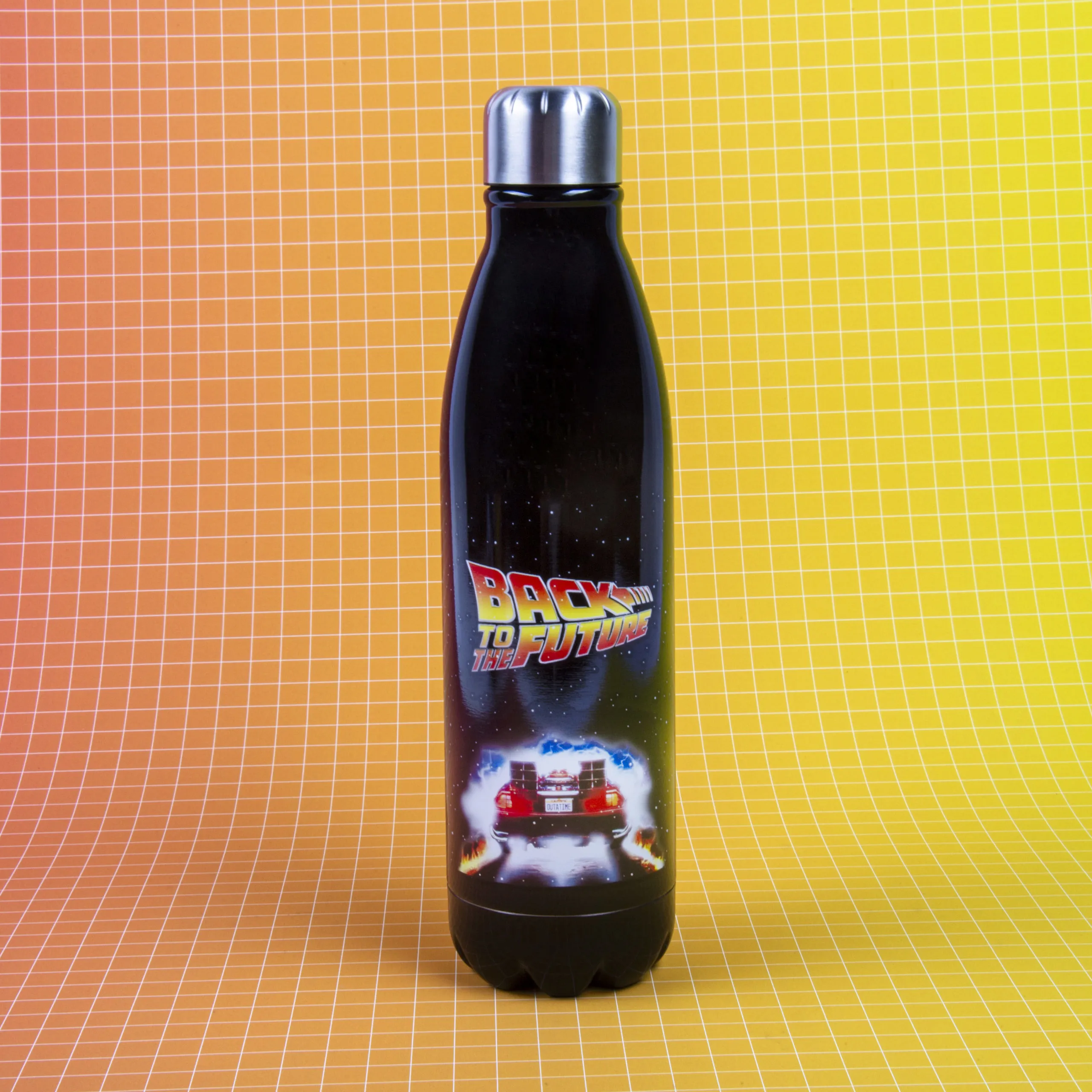 Fizz Back to the Future -juomapullo, musta