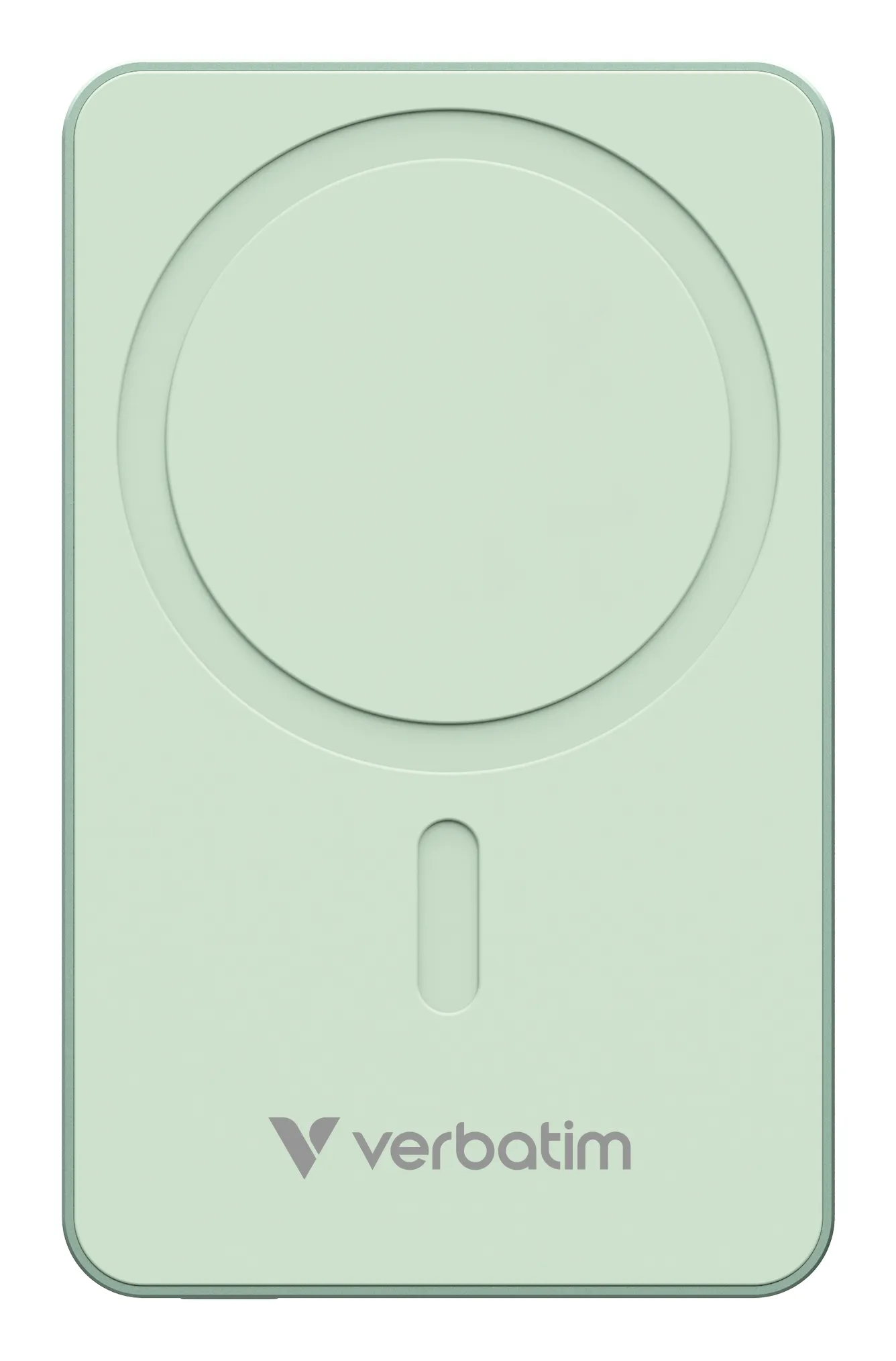 Verbatim Charge n Go Magnetic Wireless -varavirtalähde, 10000 mAh, Vihreä