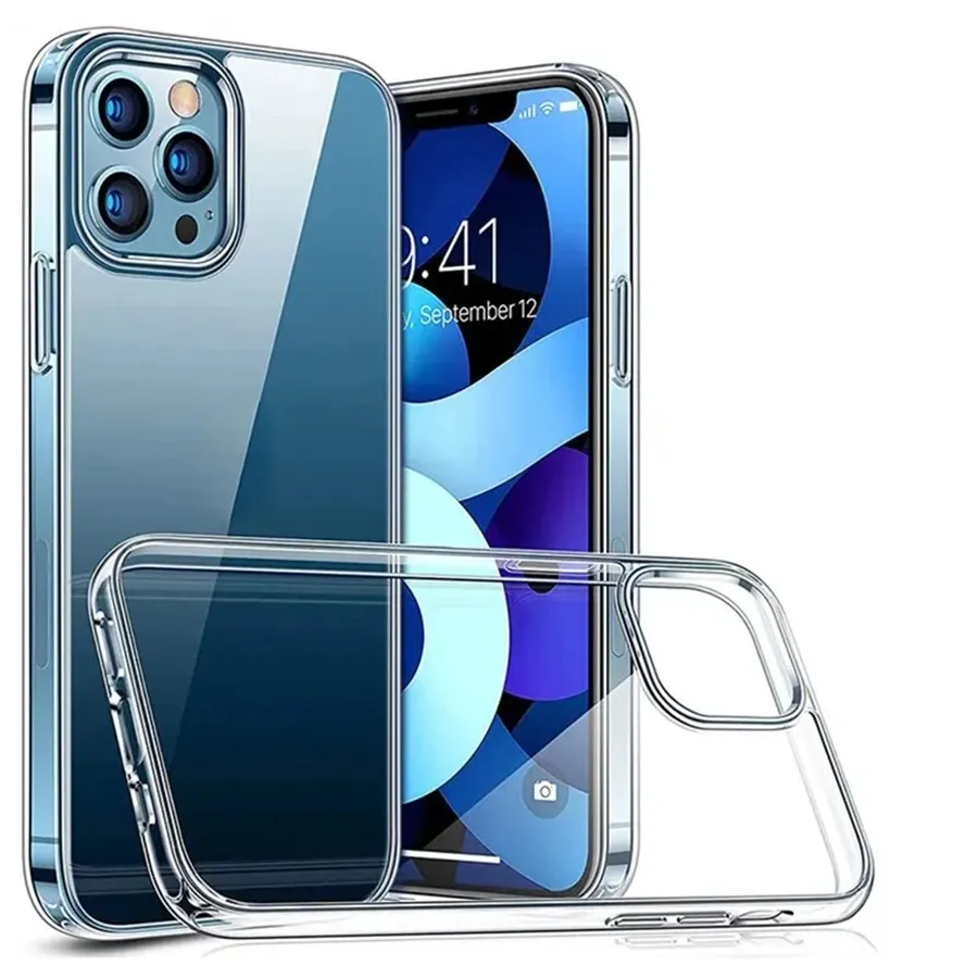 Insmat Crystal Cover, iPhone 15 Pro Max - Case, Transparent