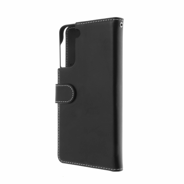 Insmat Flip Case, Galaxy S21 -suojakotelo, Musta