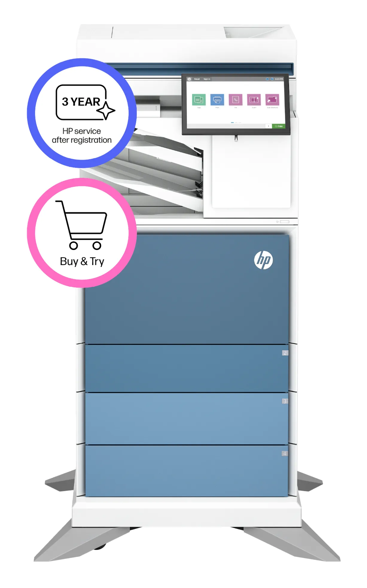 HP Color LaserJet Enterprise Flow MFP 6800zfsw