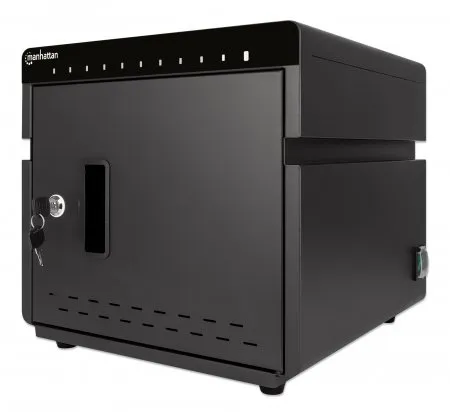 10-Port Desktop Charging Cabinet - 180 W