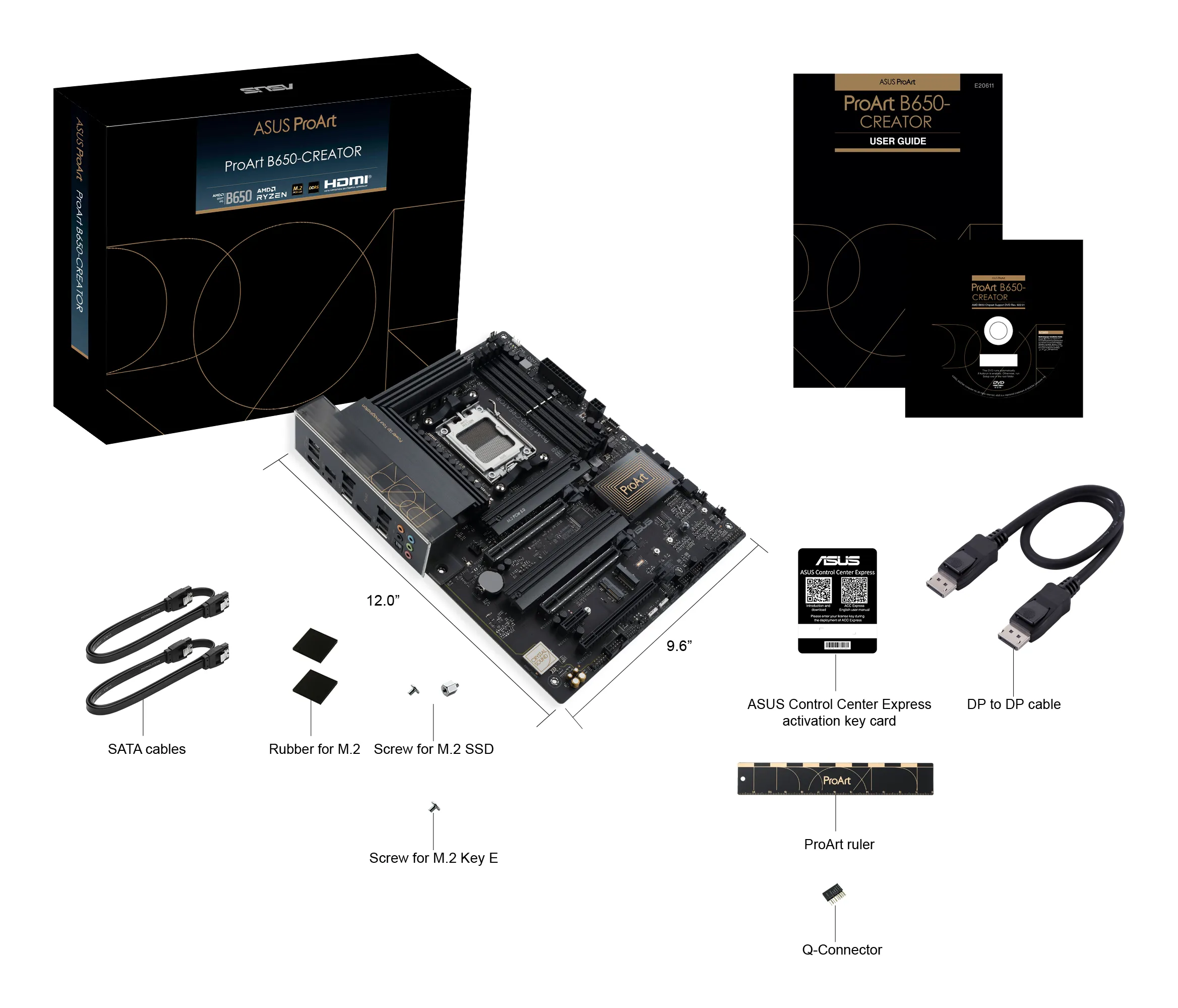 Asus PROART B650-CREATOR ATX - moderkort