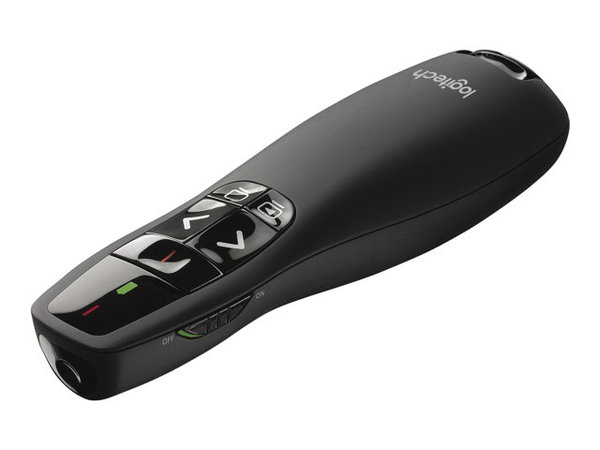 Logitech R400 Wireless Presenter  - presenter, Black