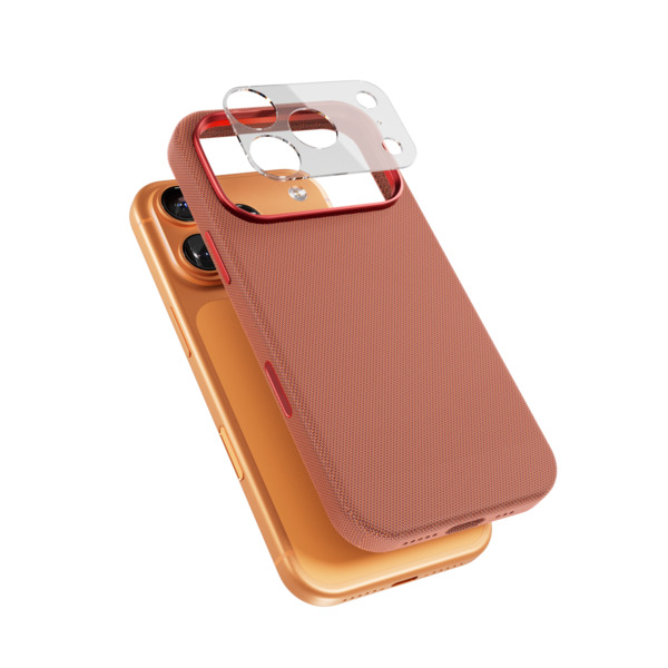 Epico SolidWoven Pro Mag+ Case | iPhone 17 Pro Max | Qi2  &  MagSafe Compatible | Sienna | Camera Island Protection