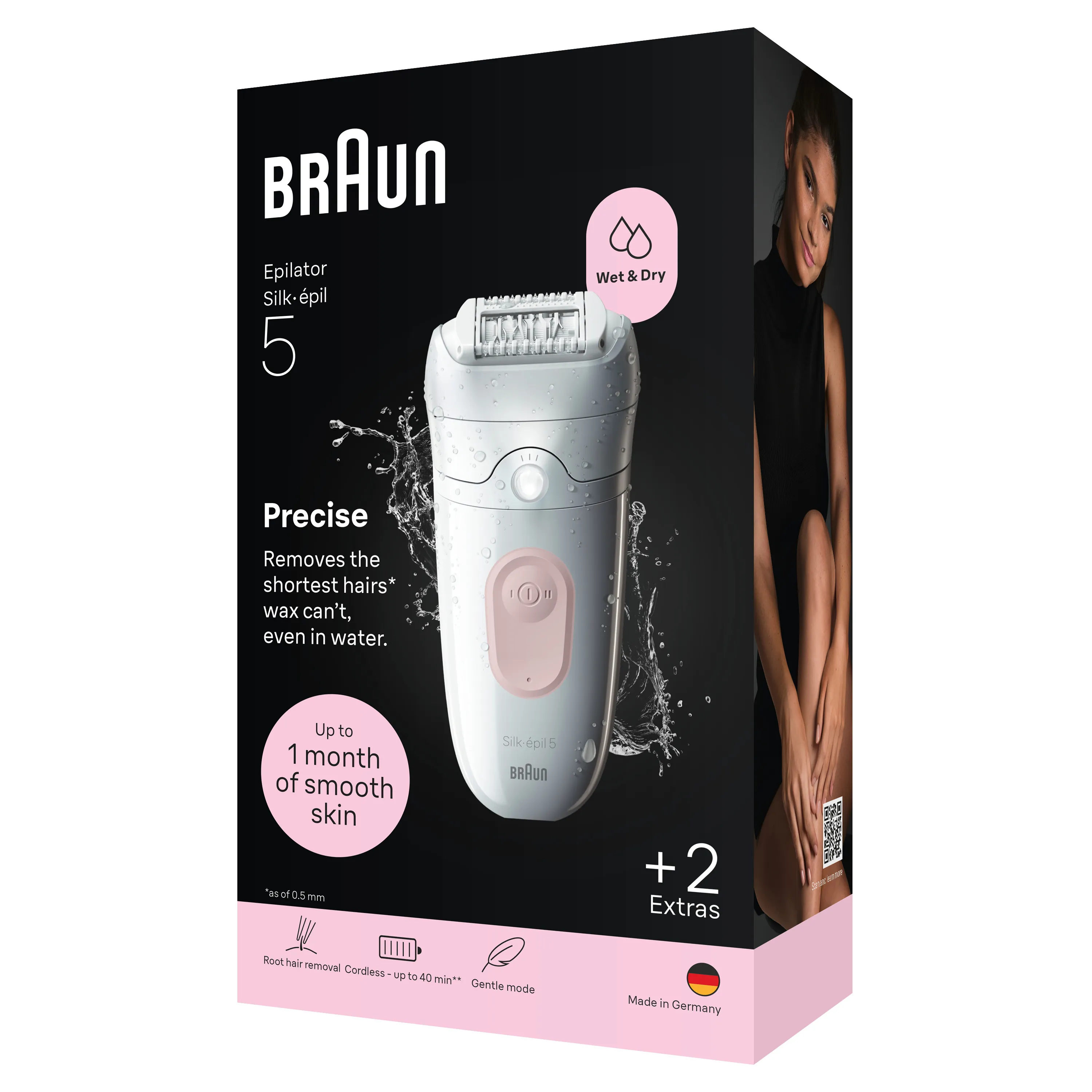 Braun Silk&middot;&eacute;pil 5 SE5011 Wet &amp; Dry -epilaattori
