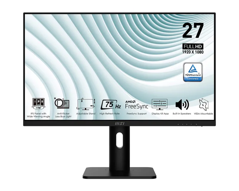 MSI 27" Pro MP273PDE Full HD, IPS - skärm