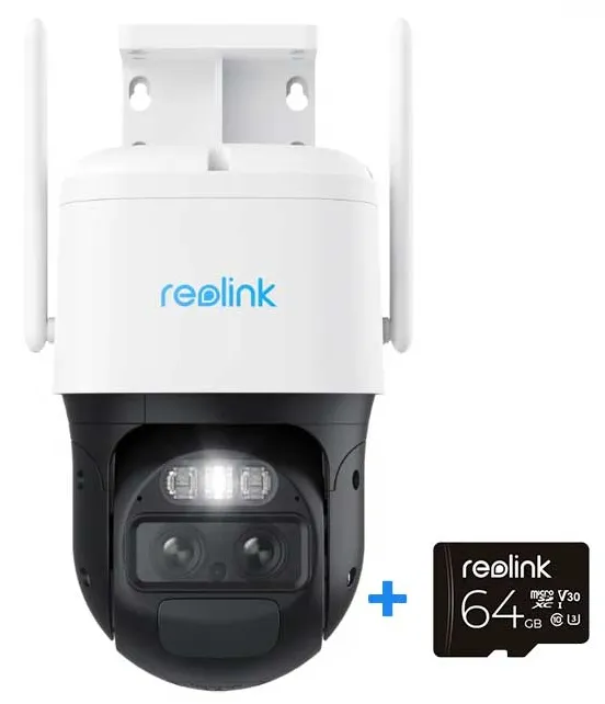 Reolink Trackmix LTE 4K | 8MP | 4G | Battery |  IP65 | Dual-Lens