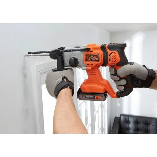 BLACK + DECKER cordless combination hammer BCD900B, 18Volt, rotary hammer