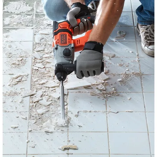 BLACK + DECKER cordless combination hammer BCD900B, 18Volt, rotary hammer