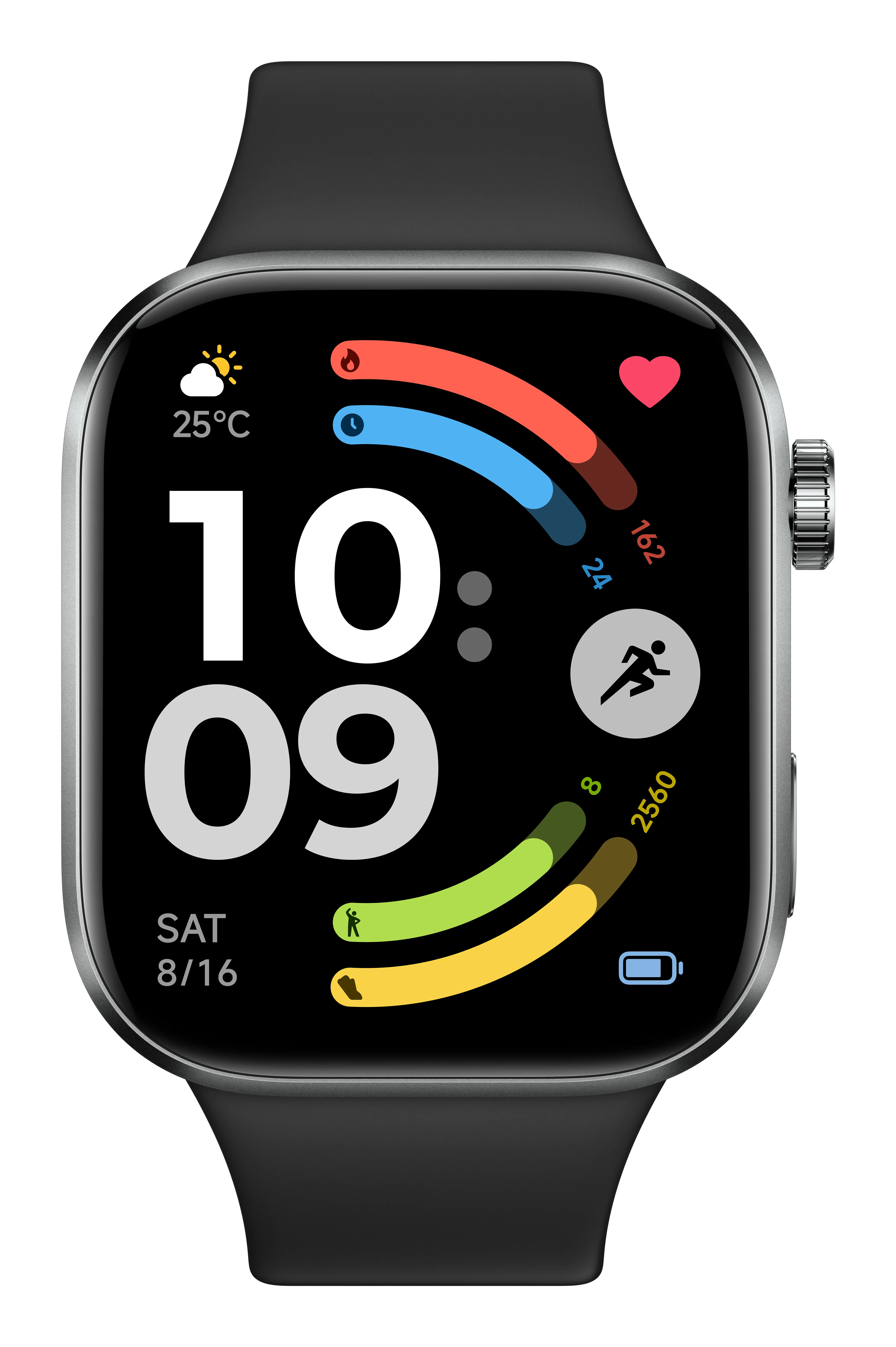 Xiaomi Redmi Watch 6 46mm smartklocka, obsidian black