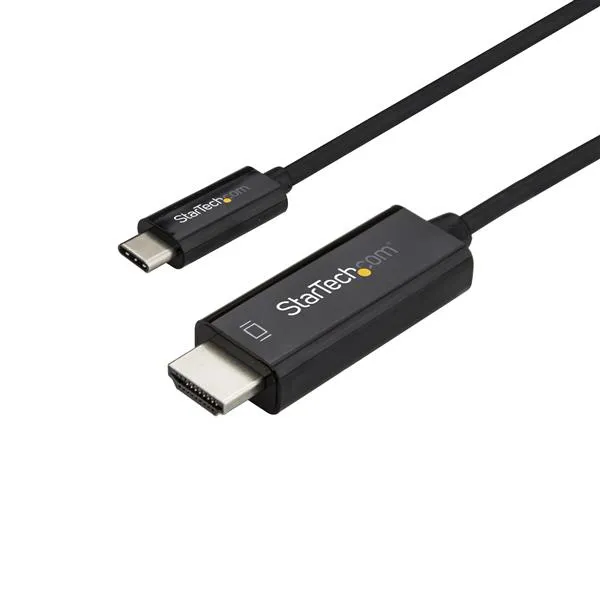 Startech USB Type-C &ndash; HDMI - kabel, 2 m, Svart