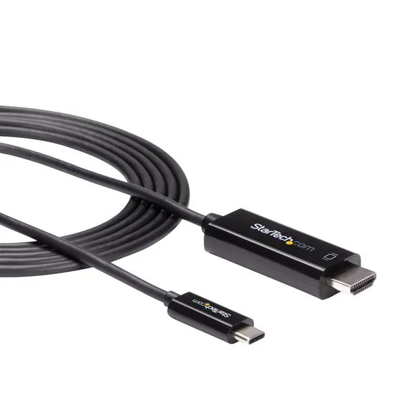 Startech USB Type-C &ndash; HDMI - kabel, 2 m, Svart