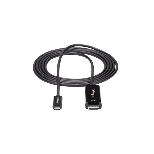 Startech USB Type-C &ndash; HDMI - kabel, 2 m, Svart