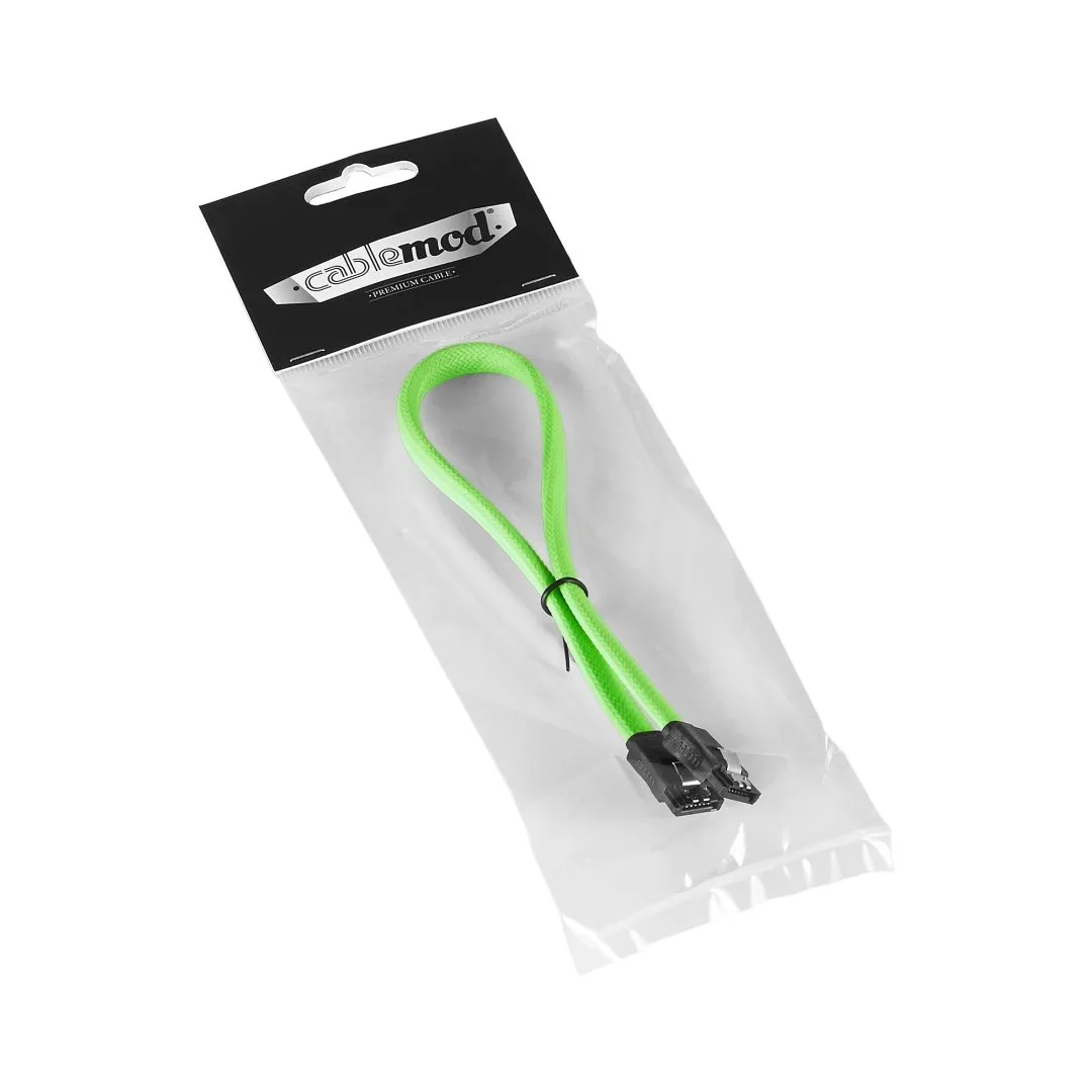 CableMod ModMesh SATA 3 Cable 60cm - light green
