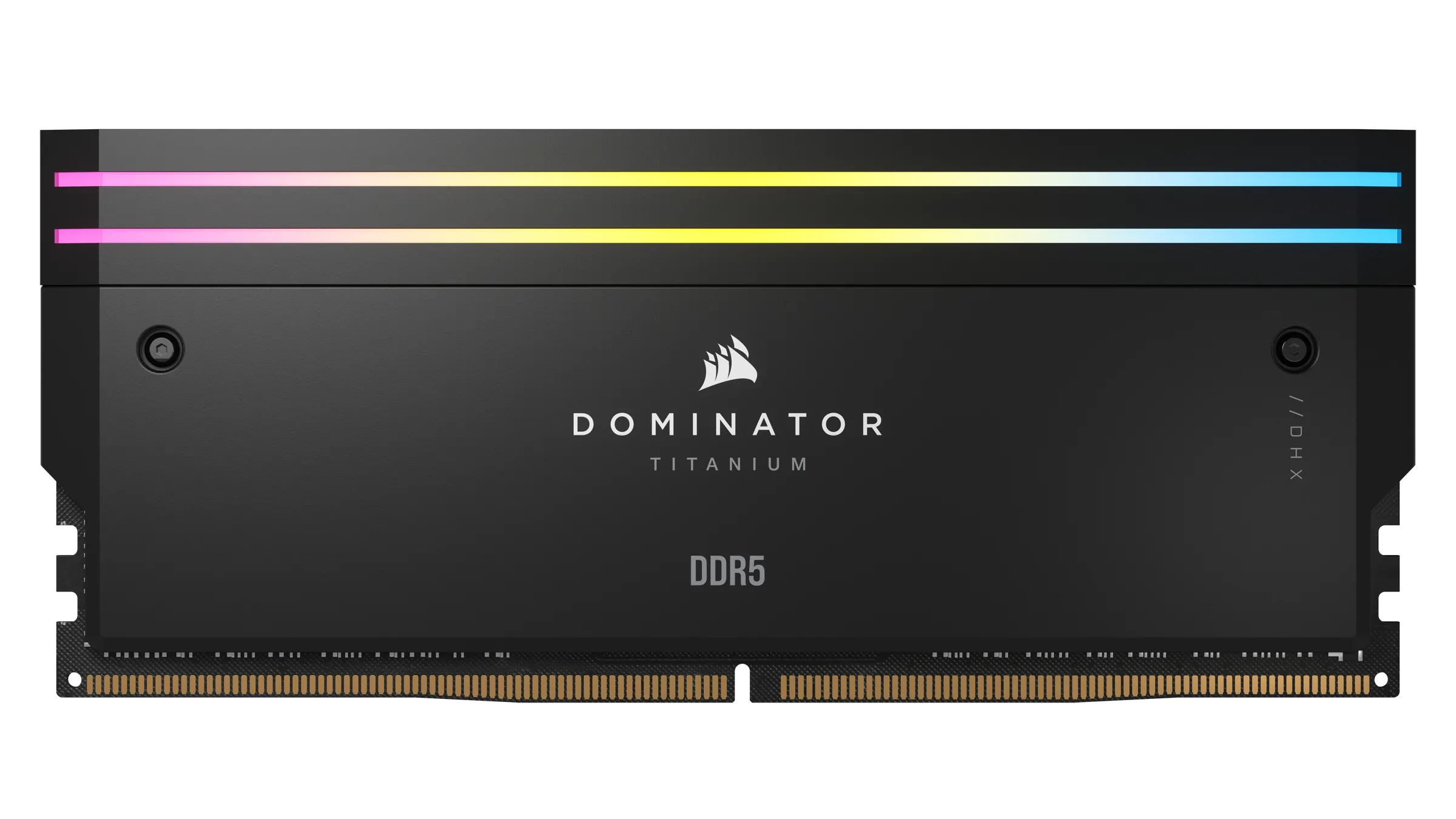 CORSAIR DOMINATOR TITANIUM RGB 48GB 2x24GB DDR5 6000MT/s DIMM Unbuffered 30-36-36-76 Std PMIC XMP 3.0 Black Heatspreader 1.4V