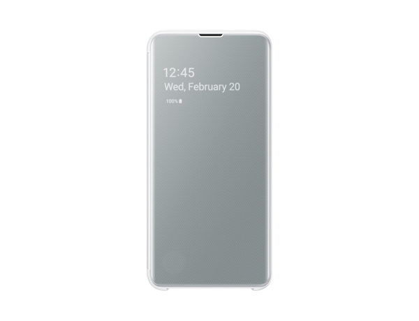 Samsung Clear View Cover Galaxy S10E White