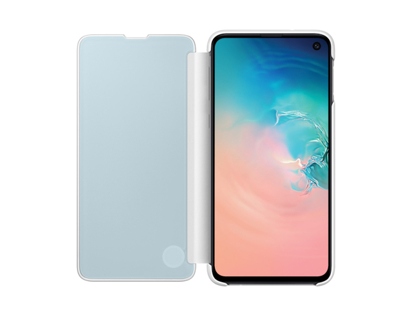 Samsung Clear View Cover Galaxy S10E White
