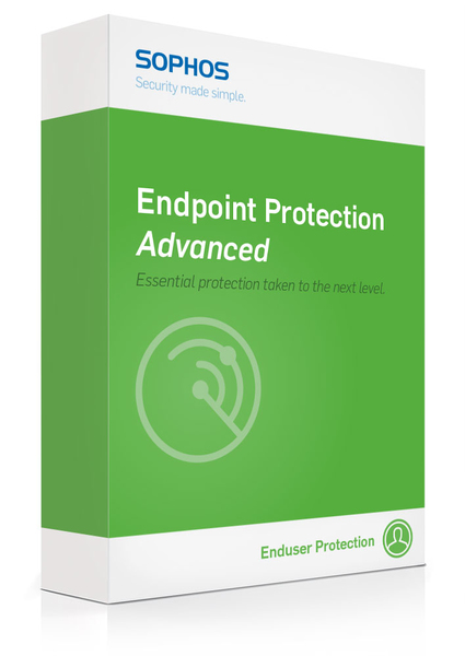 SOPHOS ENDPOINT PROTECTION ADVANCED,10-24USERS,36 MONTHS,SUBSCRIPTION,COM