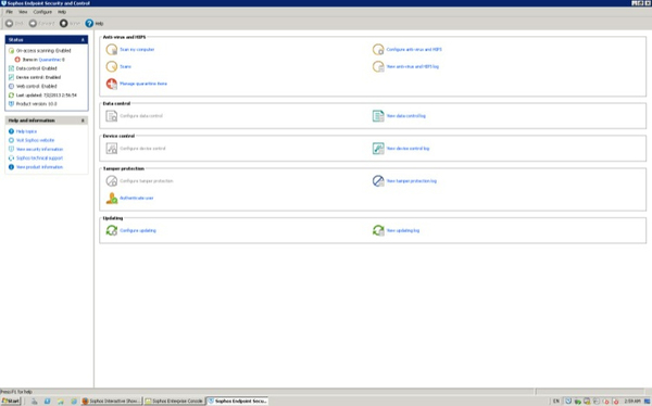 SOPHOS ENDPOINT PROTECTION ADVANCED,10-24USERS,36 MONTHS,SUBSCRIPTION,COM
