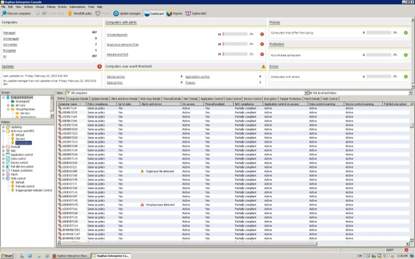 SOPHOS ENDPOINT PROTECTION ADVANCED,10-24USERS,36 MONTHS,SUBSCRIPTION,COM