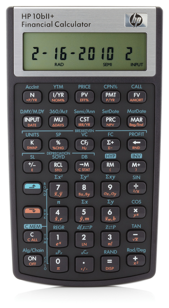 HP Kalkylator HP-10BIIPLUS