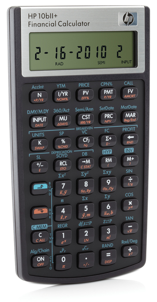 HP Kalkylator HP-10BIIPLUS