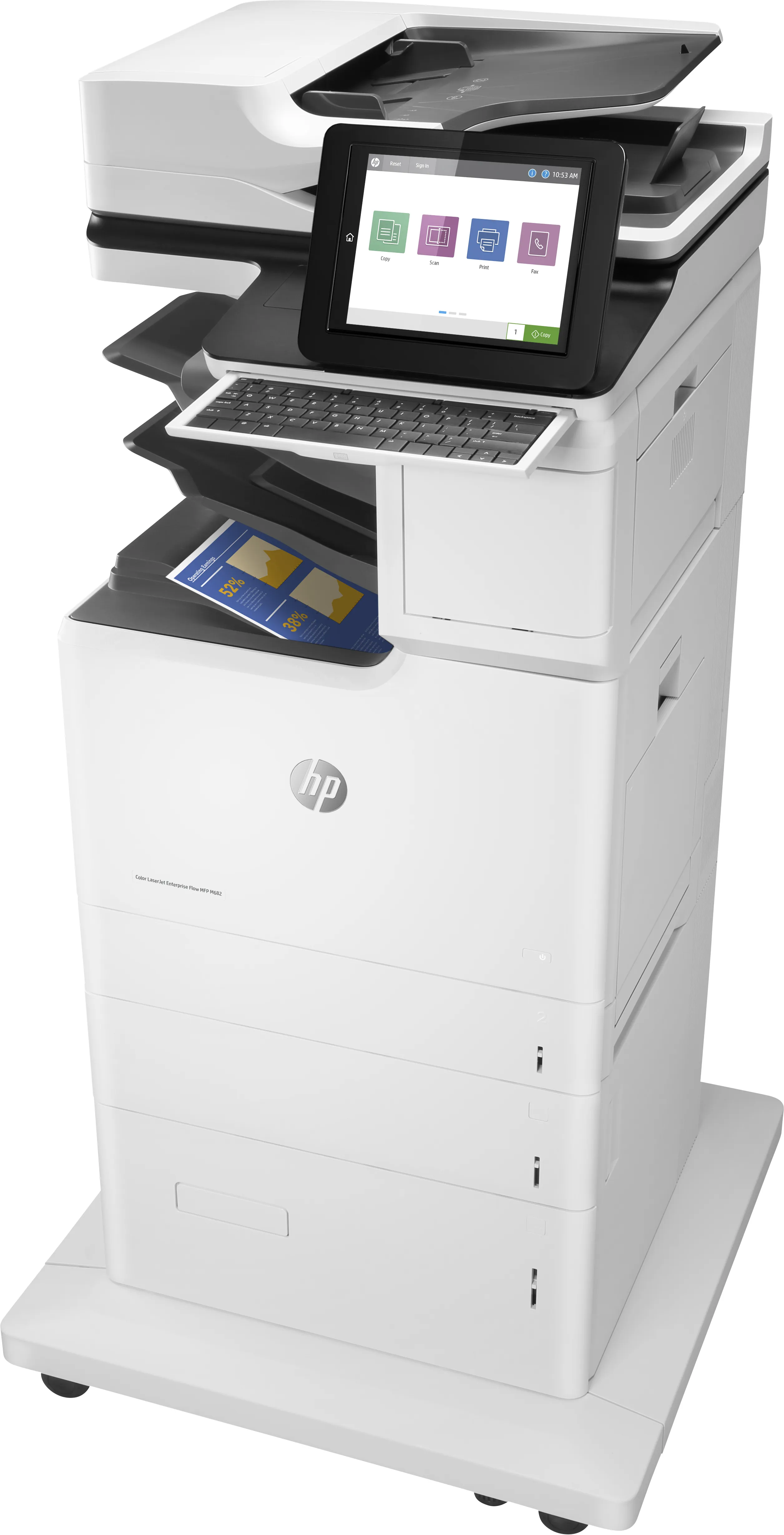 HP LaserJet Enterprise M682z LAN/Wi-Fi, A4 -v&auml;rilasertulostin