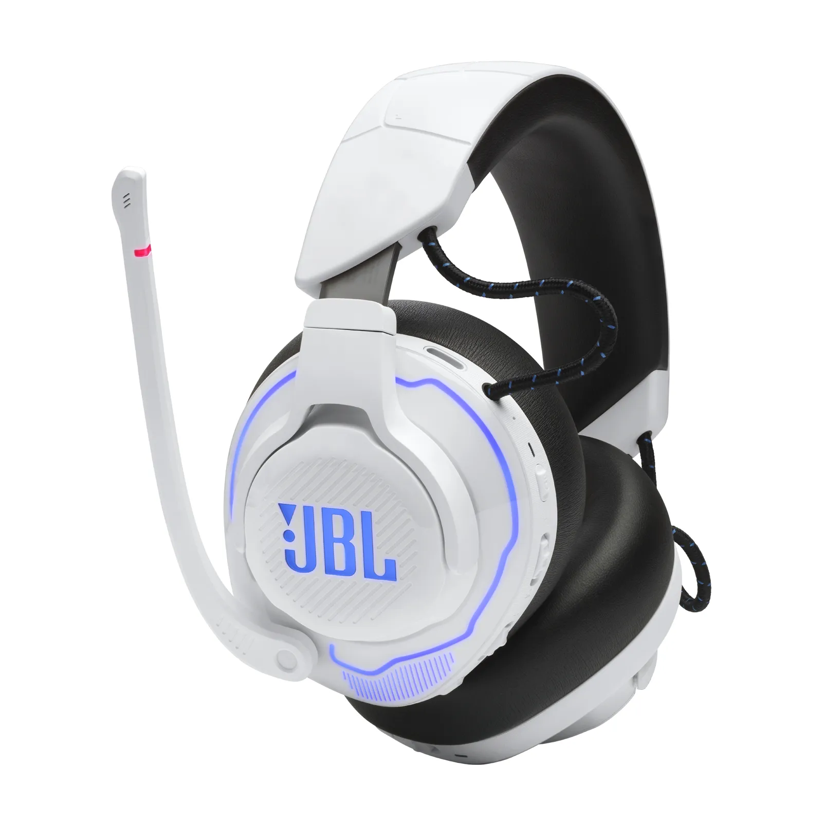 JBL Quantum 910 Playstation - wireless gaming headset, white/blue