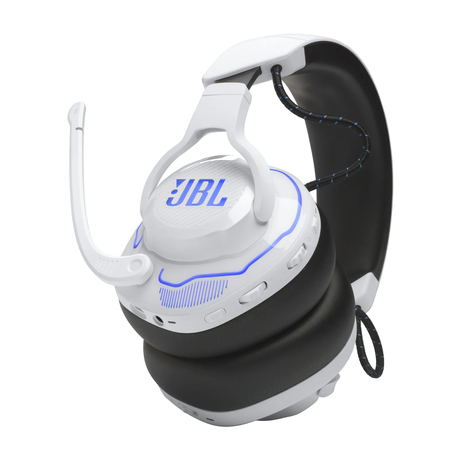 JBL Quantum 910 Playstation - wireless gaming headset, white/blue
