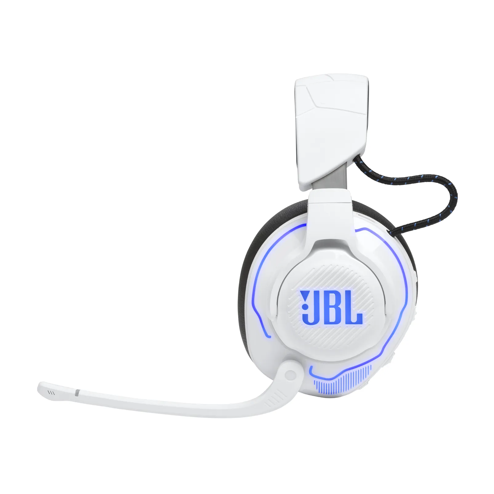 JBL Quantum 910 Playstation - wireless gaming headset, white/blue