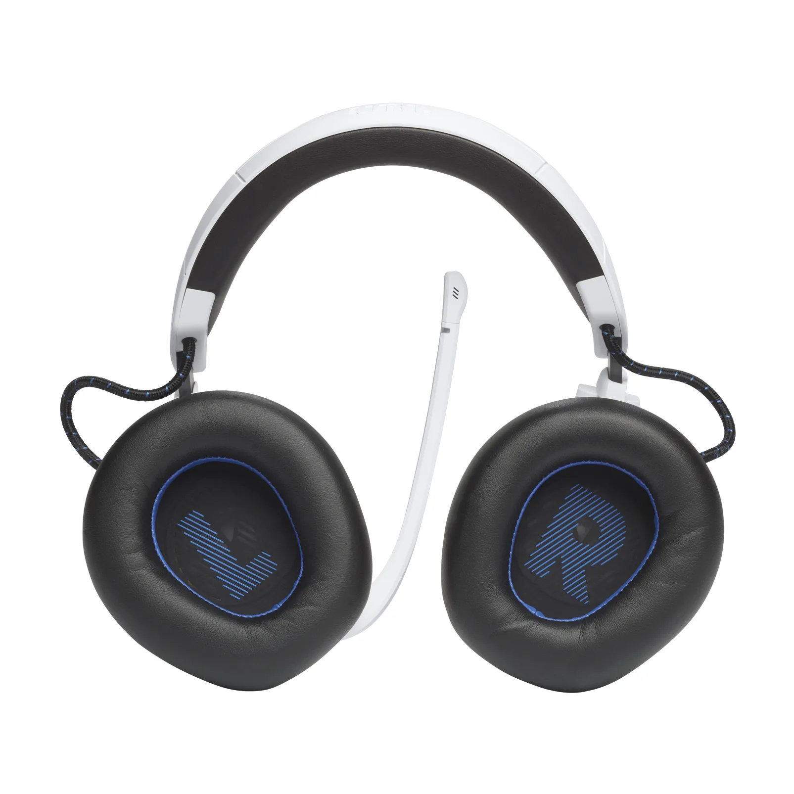JBL Quantum 910 Playstation - wireless gaming headset, white/blue