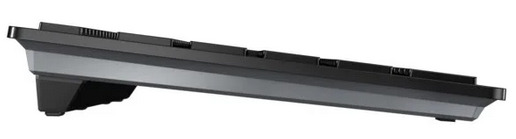 CHERRY DW 9500 SLIM Wireless Keyboard and Mouse, Cherry SX, Black, Grey
