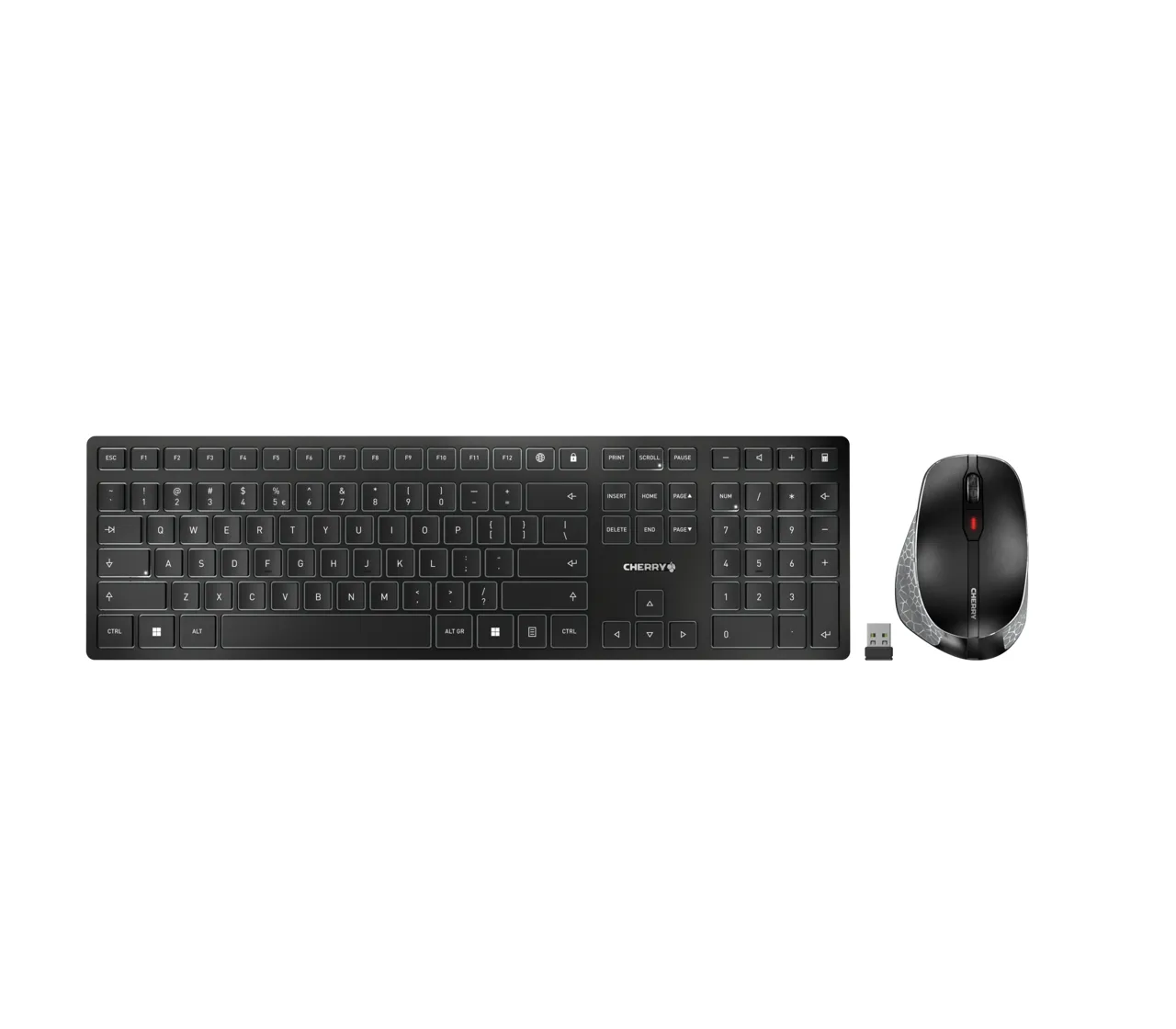 Cherry DW 9500 Slim -langaton näppäimistö ja hiiri
