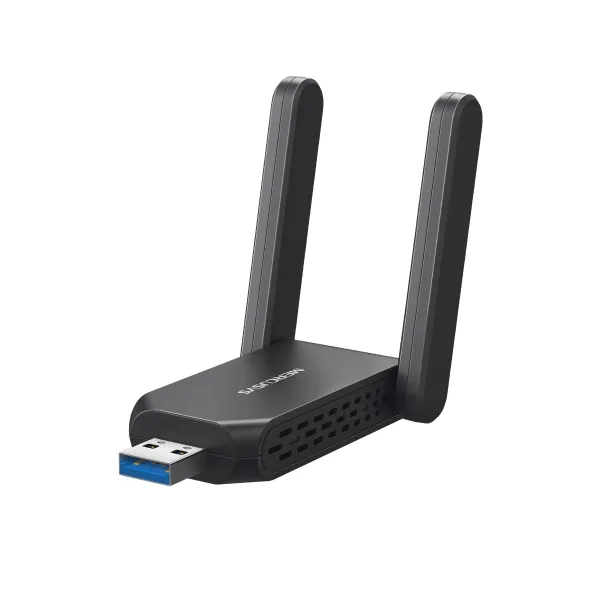 Mercusys MA72XH - Tr&aring;dl&ouml;s USB-adapter, Svart