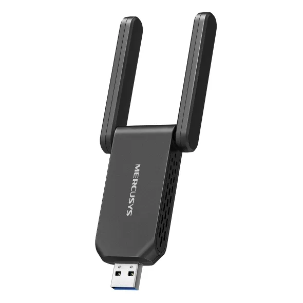 Mercusys MA72XH - Tr&aring;dl&ouml;s USB-adapter, Svart
