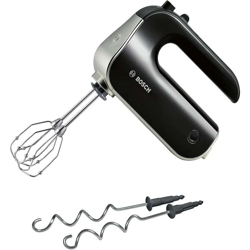 Bosch MFQ4730 Hand Mixer with Pulse Function - hand mixer, black/chrome