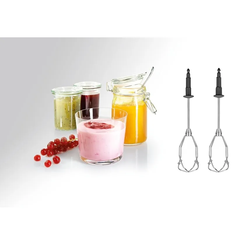 Bosch MFQ4730 Hand Mixer with Pulse Function - hand mixer, black/chrome