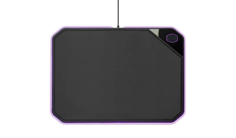 Cooler Master MP860 RGB - gaming mousepad, 360x260 mm, Black