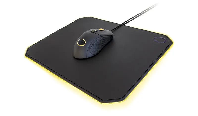Cooler Master MP860 RGB - gaming mousepad, 360x260 mm, Black