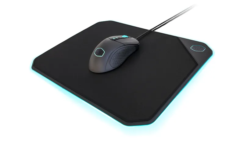 Cooler Master MP860 RGB - gaming mousepad, 360x260 mm, Black