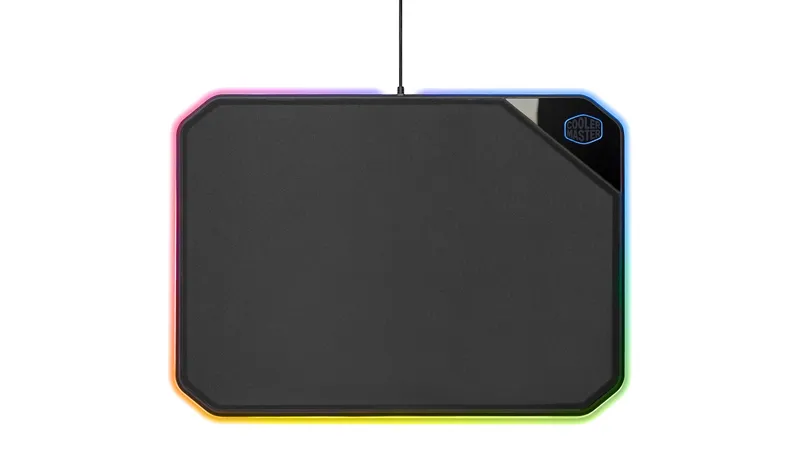 Cooler Master MP860 RGB - gaming mousepad, 360x260 mm, Black