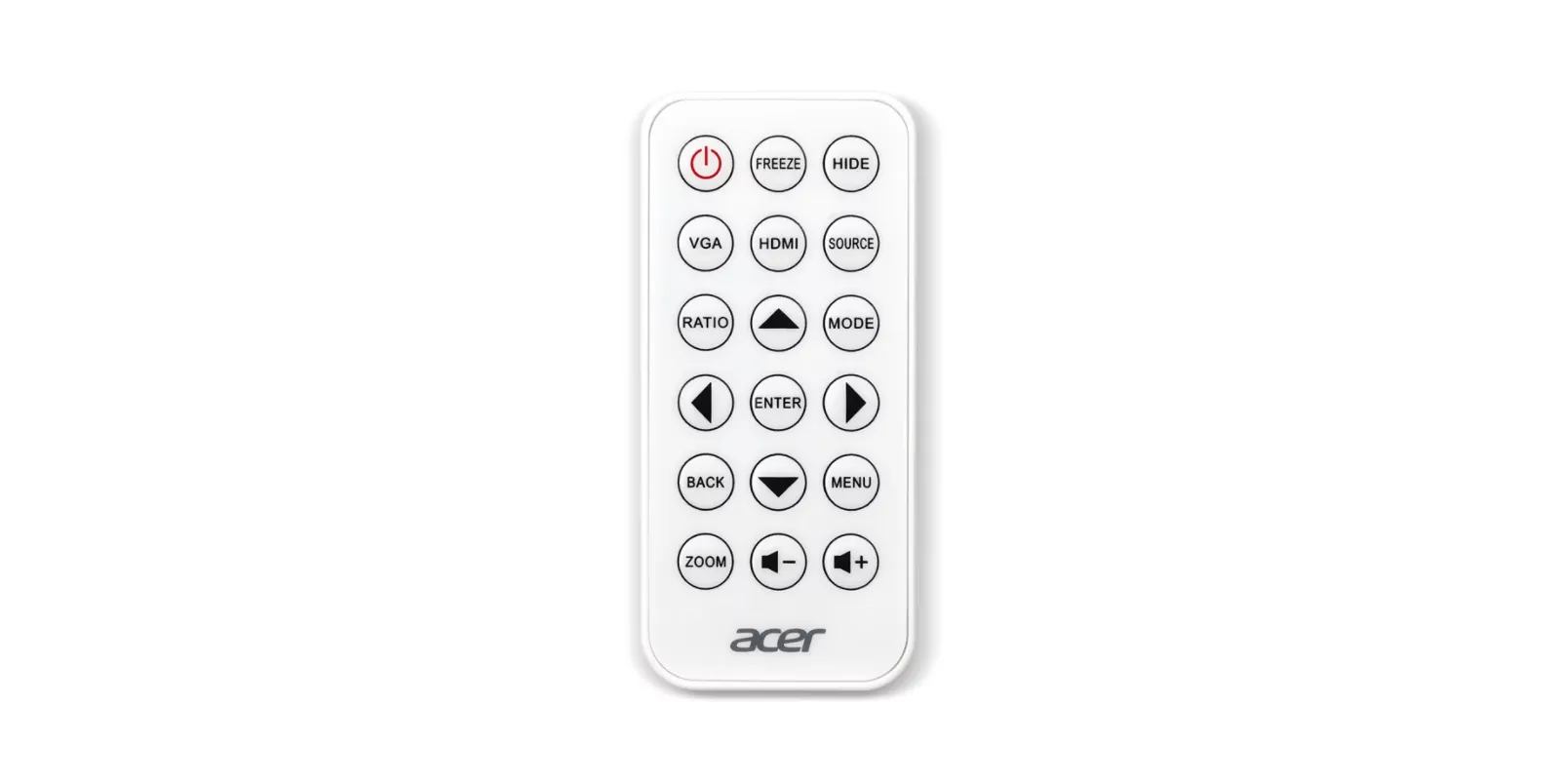 Acer MR.JWU11.001 Standard Throw DLP Full HD 5000 ANSI lm laserprojektor, vit