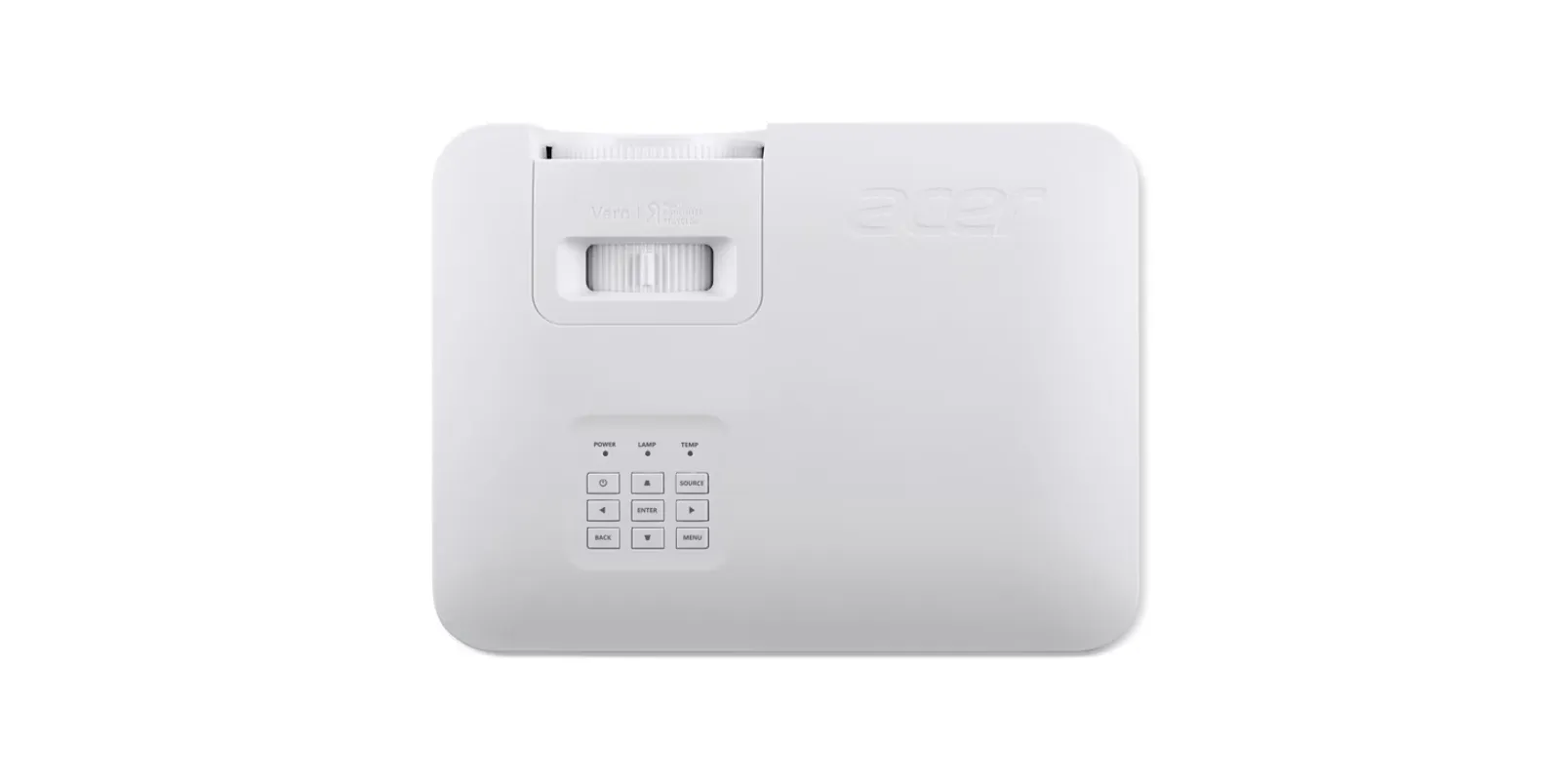 Acer MR.JWU11.001 Standard Throw DLP Full HD 5000 ANSI lm laserprojektor, vit