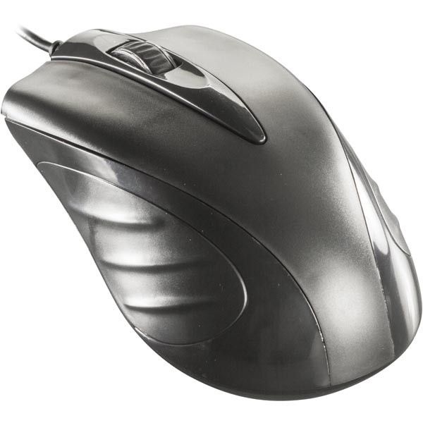 Deltaco MS-771 - mouse, Black/Grey