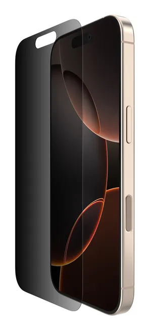 Belkin ScreenForce InvisiGlass Privacy Treated Screen iPhone 16 Pro - screen protector