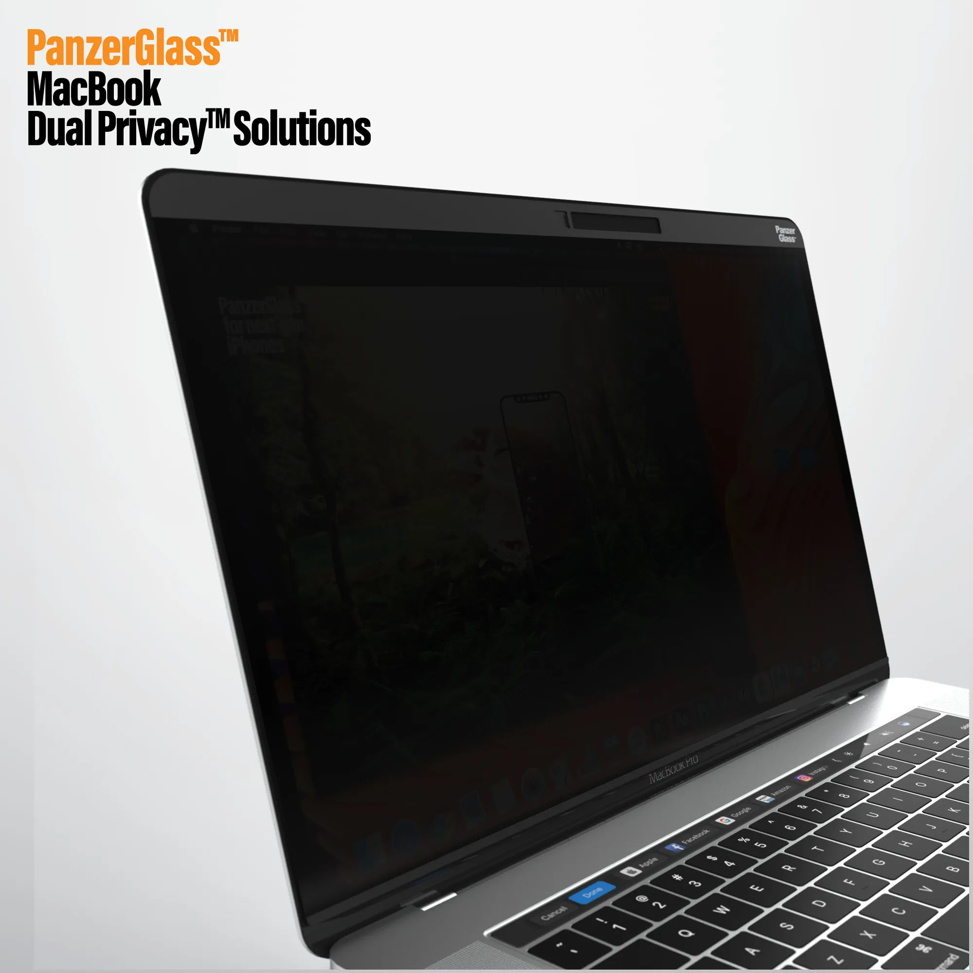PanzerGlass Magnetic Privacy 15,4'' MacBook Pro